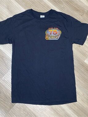 NWT Sturgis 75th Anniversary T Shirt Mens Medium Black Hills Rally 2015 Biker